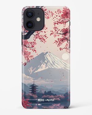 Slopes of Fuji [BREATHE] Hard Case Phone Cover (Apple)