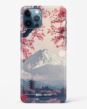 Slopes of Fuji [BREATHE] Hard Case Phone Cover (Apple)