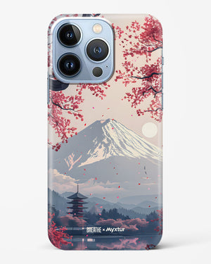 Slopes of Fuji [BREATHE] Hard Case Phone Cover (Apple)