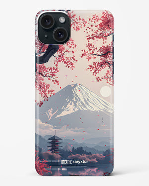 Slopes of Fuji [BREATHE] Hard Case Phone Cover (Apple)