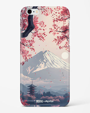 Slopes of Fuji [BREATHE] Hard Case Phone Cover (Apple)