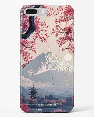 Slopes of Fuji [BREATHE] Hard Case Phone Cover (Apple)