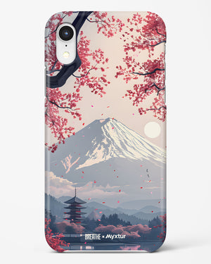 Slopes of Fuji [BREATHE] Hard Case Phone Cover (Apple)