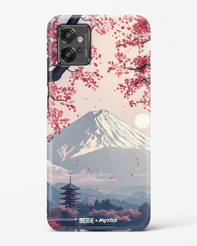 Slopes of Fuji [BREATHE] Hard Case Phone Cover (Motorola)