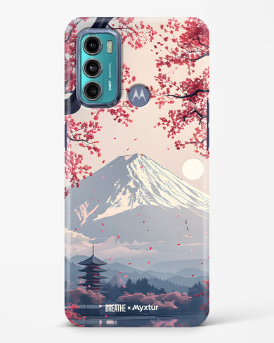 Slopes of Fuji [BREATHE] Hard Case Phone Cover (Motorola)