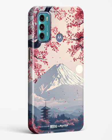 Slopes of Fuji [BREATHE] Hard Case Phone Cover (Motorola)
