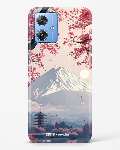 Slopes of Fuji [BREATHE] Hard Case Phone Cover (Motorola)