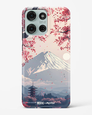 Slopes of Fuji [BREATHE] Hard Case Phone Cover (Motorola)