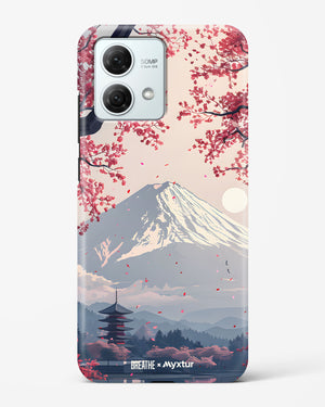 Slopes of Fuji [BREATHE] Hard Case Phone Cover (Motorola)