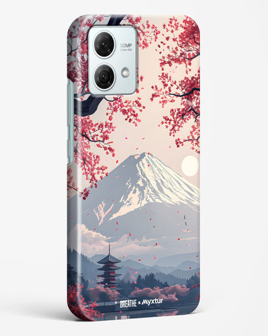Slopes of Fuji [BREATHE] Hard Case Phone Cover (Motorola)