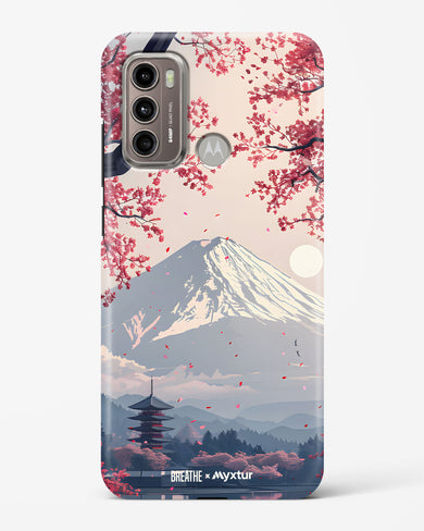 Slopes of Fuji [BREATHE] Hard Case Phone Cover (Motorola)