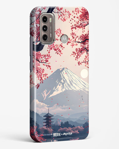 Slopes of Fuji [BREATHE] Hard Case Phone Cover (Motorola)
