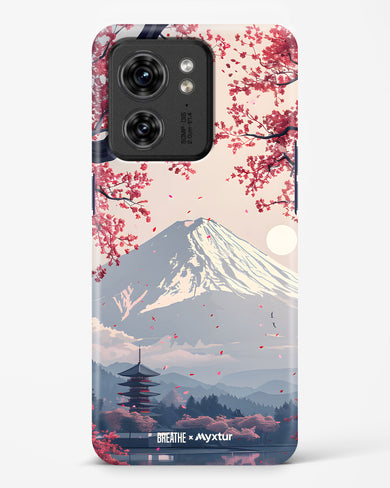 Slopes of Fuji [BREATHE] Hard Case Phone Cover (Motorola)