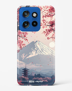 Slopes of Fuji [BREATHE] Hard Case Phone Cover (Motorola)