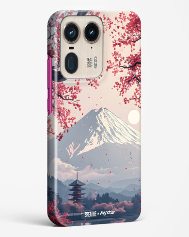 Slopes of Fuji [BREATHE] Hard Case Phone Cover (Motorola)