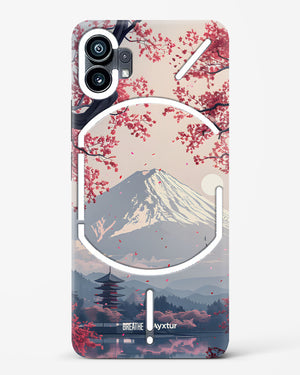 Slopes of Fuji [BREATHE] Hard Case Phone Cover (Nothing)