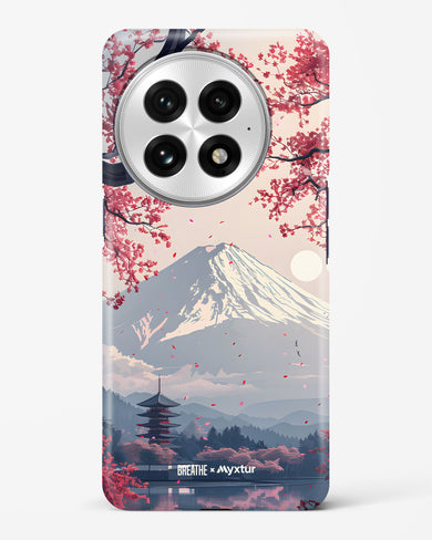 Slopes of Fuji [BREATHE] Hard Case Phone Cover (OnePlus)