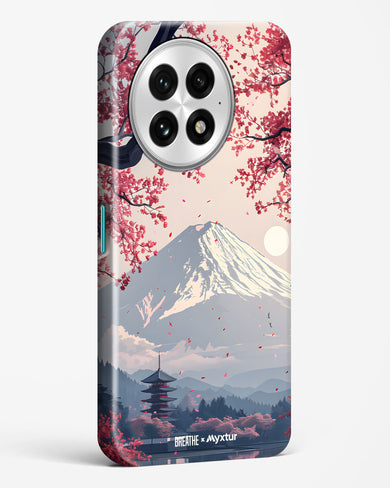 Slopes of Fuji [BREATHE] Hard Case Phone Cover (OnePlus)
