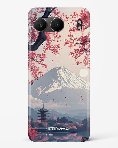 Slopes of Fuji [BREATHE] Hard Case Phone Cover (OnePlus)