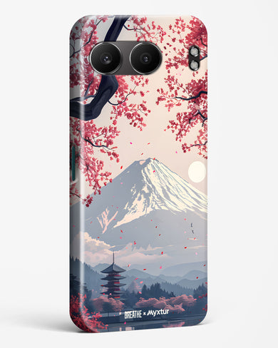 Slopes of Fuji [BREATHE] Hard Case Phone Cover (OnePlus)