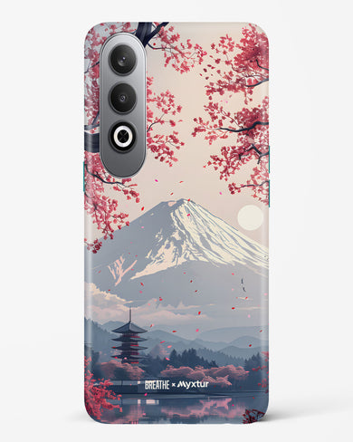 Slopes of Fuji [BREATHE] Hard Case Phone Cover (OnePlus)