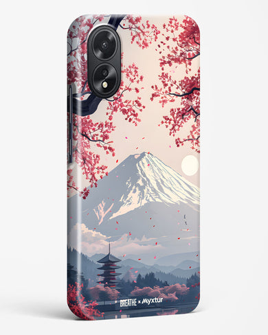 Slopes of Fuji [BREATHE] Hard Case Phone Cover (Oppo)