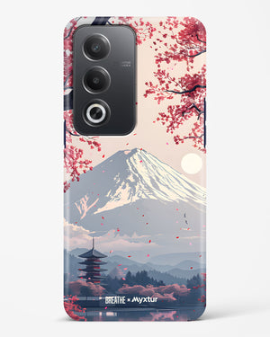 Slopes of Fuji [BREATHE] Hard Case Phone Cover (Oppo)