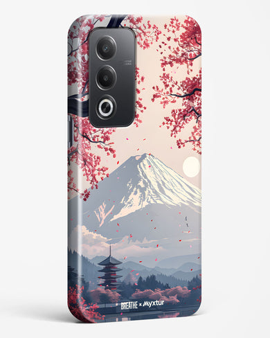Slopes of Fuji [BREATHE] Hard Case Phone Cover (Oppo)