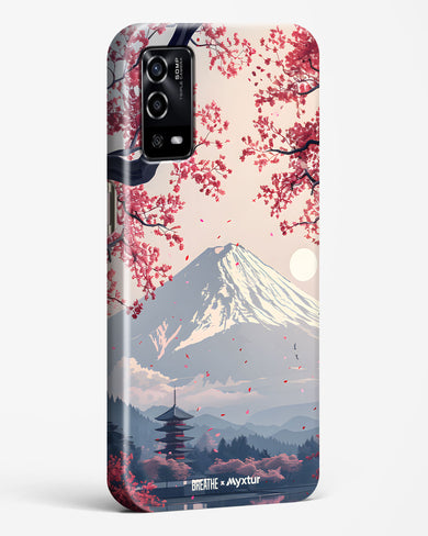 Slopes of Fuji [BREATHE] Hard Case Phone Cover (Oppo)