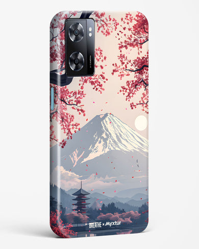 Slopes of Fuji [BREATHE] Hard Case Phone Cover (Oppo)