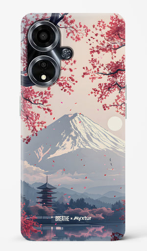 Slopes of Fuji [BREATHE] Hard Case Phone Cover (Oppo)