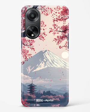 Slopes of Fuji [BREATHE] Hard Case Phone Cover (Oppo)