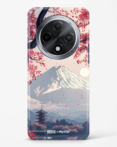 Slopes of Fuji [BREATHE] Hard Case Phone Cover (Oppo)