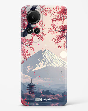 Slopes of Fuji [BREATHE] Hard Case Phone Cover (Oppo)