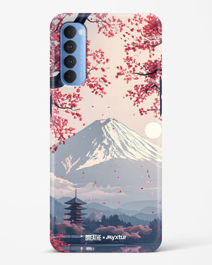 Slopes of Fuji [BREATHE] Hard Case Phone Cover (Oppo)