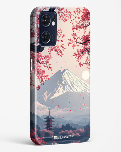 Slopes of Fuji [BREATHE] Hard Case Phone Cover (Oppo)