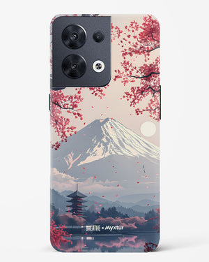 Slopes of Fuji [BREATHE] Hard Case Phone Cover (Oppo)