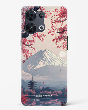 Slopes of Fuji [BREATHE] Hard Case Phone Cover (Oppo)
