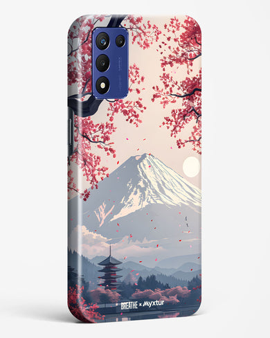 Slopes of Fuji [BREATHE] Hard Case Phone Cover (Realme)