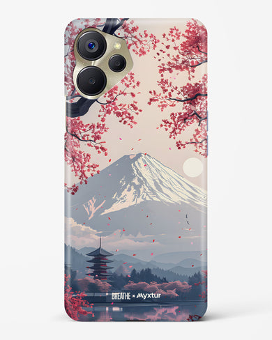 Slopes of Fuji [BREATHE] Hard Case Phone Cover (Realme)