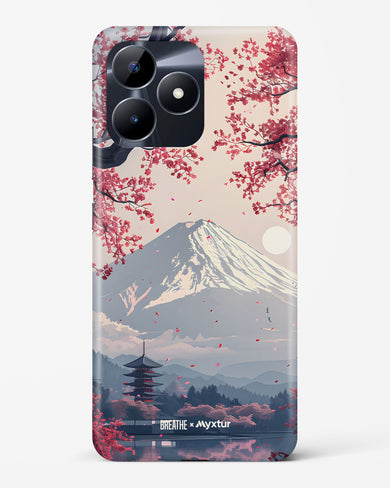 Slopes of Fuji [BREATHE] Hard Case Phone Cover (Realme)