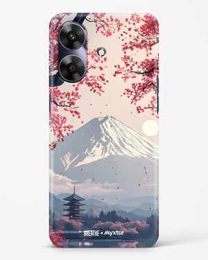 Slopes of Fuji [BREATHE] Hard Case Phone Cover (Realme)