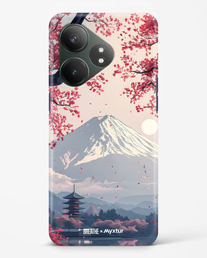 Slopes of Fuji [BREATHE] Hard Case Phone Cover (Realme)
