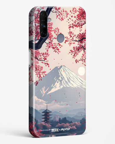 Slopes of Fuji [BREATHE] Hard Case Phone Cover (Realme)