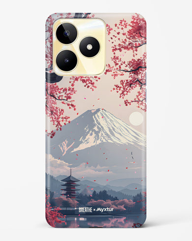 Slopes of Fuji [BREATHE] Hard Case Phone Cover (Realme)