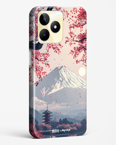 Slopes of Fuji [BREATHE] Hard Case Phone Cover (Realme)