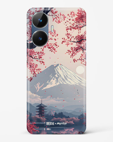 Slopes of Fuji [BREATHE] Hard Case Phone Cover (Realme)