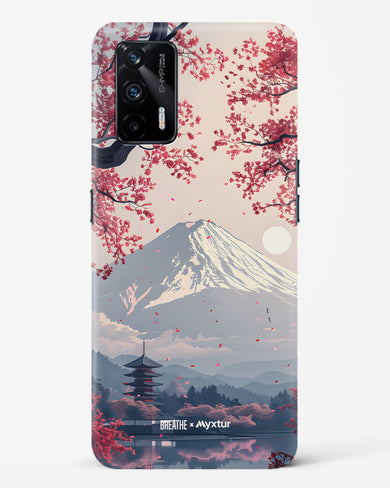 Slopes of Fuji [BREATHE] Hard Case Phone Cover (Realme)