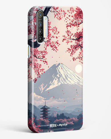 Slopes of Fuji [BREATHE] Hard Case Phone Cover (Realme)