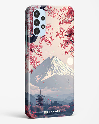 Slopes of Fuji [BREATHE] Hard Case Phone Cover (Samsung)